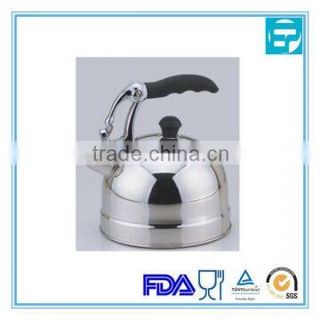 stainless steel tea kettle with whistling spout