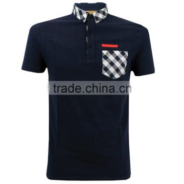 Printed polo shirts, clothes, Check pocket polo t-shirt,