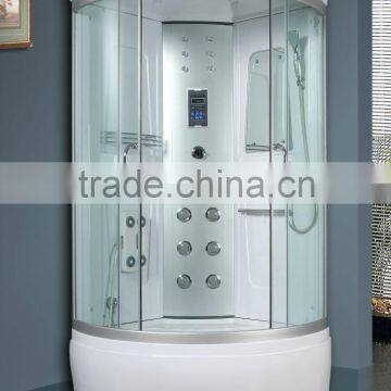 Hot sale big ABS glass shower room with shower screen