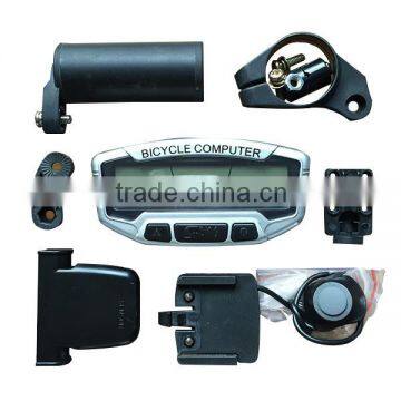 27function Wireless Bike Odometer Bicycle Computer LCD Waterproof photo-3