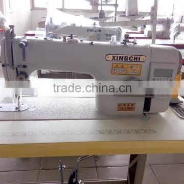 Flat-Bed Mechanical Configuration single needle lockstitch sewing machine