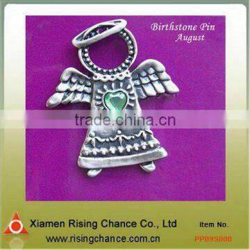 best selling metal angel brooches and pins for arts crafts