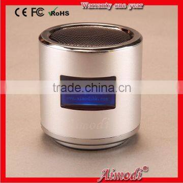 2015 new products mini speaker with Led display ,portable mini speaker,Enjoy music mini speaker MN07