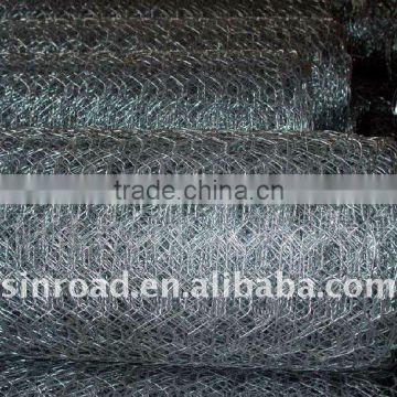 Galvanized hexagonal wire netting gabion box