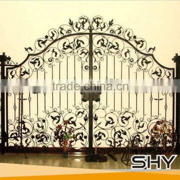 Wrought Iron House Gate Grill Designs of china factory