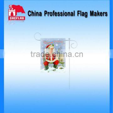 Christmas gift garden flags wholesale decorative flag