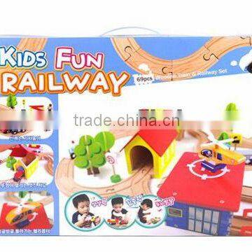 Hot sale item --- kids fun railway (69pcs)