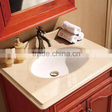 WTS-8222 Asian Bathroom Furniture Single Sink Red Bathroom Vanity Cabinets With Floating Option Countertop photo-2
