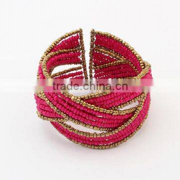 Jewelry beads beaded opening fashion bracelet