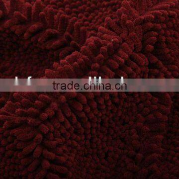 Chenille polyester Fabric/Microfiber cleaning fabric