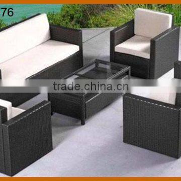 5PCS High Back Rattan Sofa Set