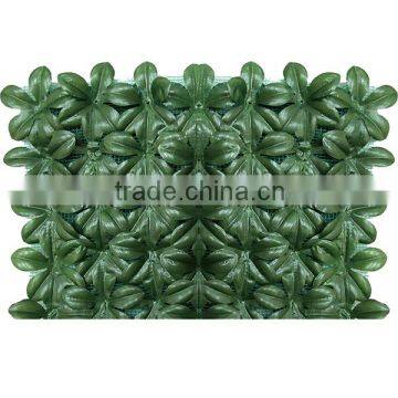 Popular design plastic leaf fence with uv resistance for garden