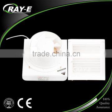 High Quality Full Plastic Exhaust Fan Louver Shutter Bathroom Kitchen Ventilation Exhaust Fan photo-3