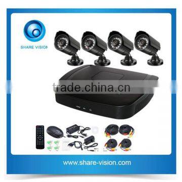 2015 new economic 4ch cctv and DVR complete security system