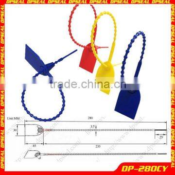 China Plastic Security Seal for Logistics, Transportation, Boxes DP-280CY