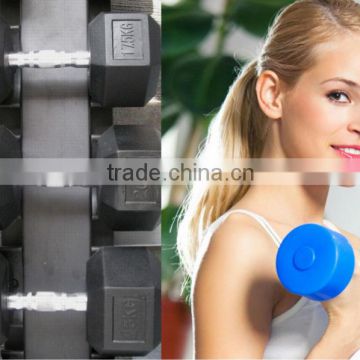 DUM-2216 Color Rubber Dumbbell