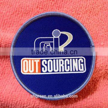 High Quality Woven Clothing Badge,weaving Badge for Caps/hats