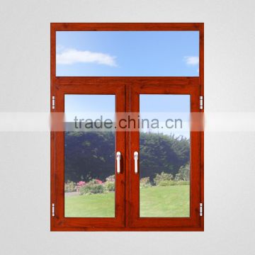 latest design wood grain aluminum doors&windows