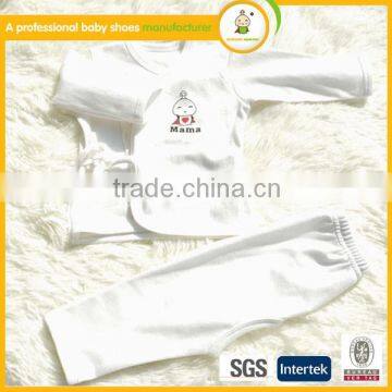 wholesale I love mama new born baby set baby sleepsuit maid in China