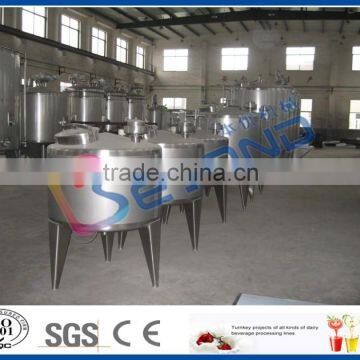 stainless steel blending tank for juice milk