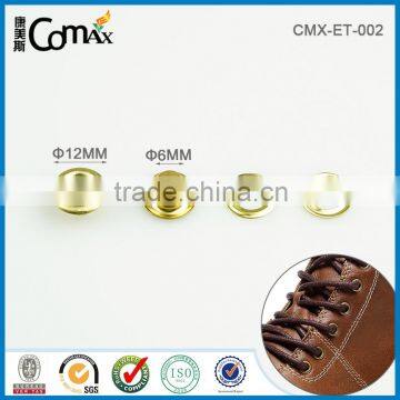 Wholesale Iron Plated Gold Metal Eyelet For Garment