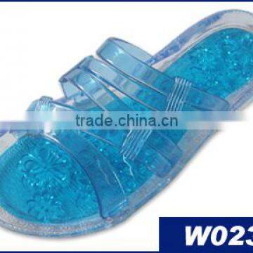 Clear Women Plastic Jelly Shoe Sandal