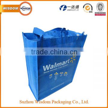 Cheapest price silk screen printing non woven folding shopping bag