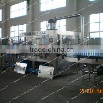 Carbonated drink producing line