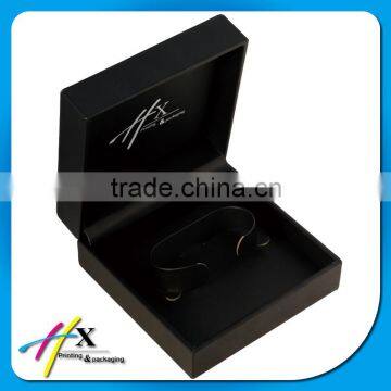 Leather Black Piano Lacquer Wooden Jewelry Packsging Boxes