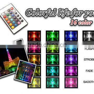 christmas color changing outdoor led flood light