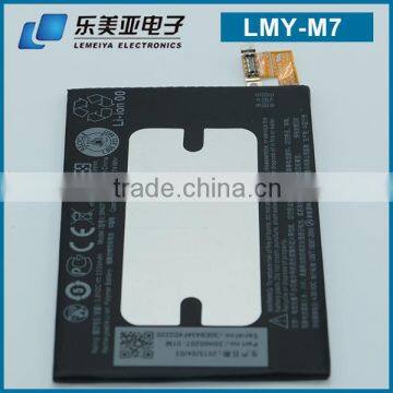 One M7 Standard Original Li-Ion Polymer 2300 mAh BN07100 Polymer rechargeable Battery batteries One M7 for HTC Akku Battery