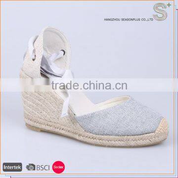 China manufacturer best quality espadrilles custom for ladies