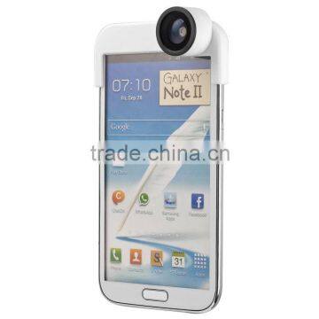 Innovative Design Optical Lens Set: Dual Fisheye+Wide angle+Macro Lens For Samsung Note2 N7100