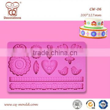 Silicone fondant maker mold new product