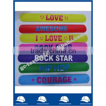 high quality souvenir customized slap bands