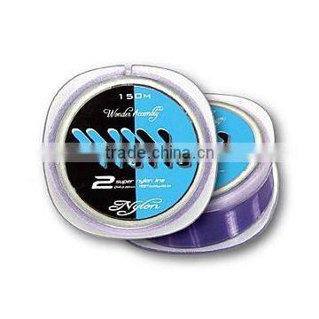 Hot-saled 3 colors fishing line tapered shock leader fishing line