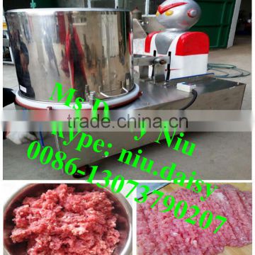 electric meat cutter machine/fresh meat cutting machine/meat paste chopping machine