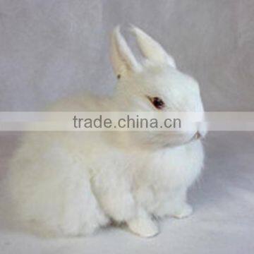 Easter Bunny Furry Animal Cheap Plastic Farm Animal Toy photo-3