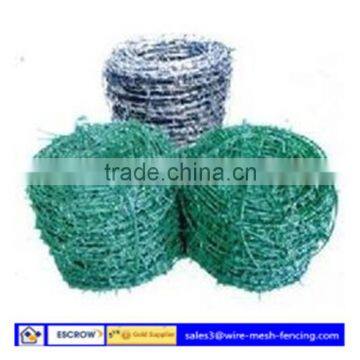 ISO:9001 Alibaba China high quality barbed wire fencing for sale