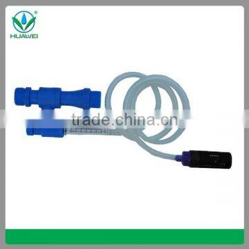 Irrigation venturi injector for fertilizer injector drip irrigation system