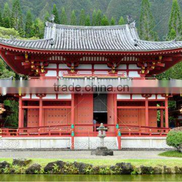 gazebo unglazed in chinese style