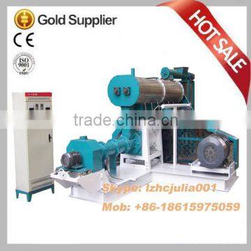 Single screw floating fish feed pellet machine, fish feed extruder machine, fish feed pellet plant