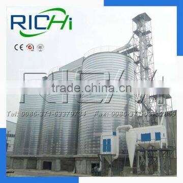 Good Price Cost Wheat Corn Maize Stainless Steel Grain Storage Silo, Poultry Chicken Feed Silo, Small Grain Silo For Sale photo-3