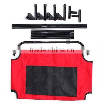 Solid Large Dog Raised Elevated Dog Camping Bed PVC Mesh Outdoor photo-3