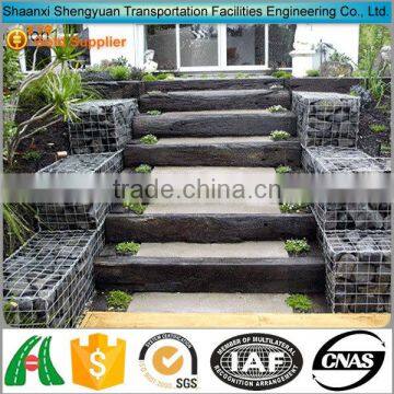 Stair rock box gabioin wire mesh baskets for sale