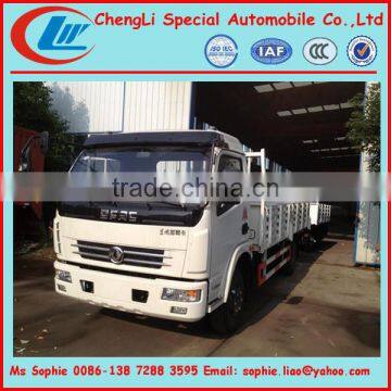 4x2 dongfeng flatbed cargo truck, cheap box trucks,dry box truck