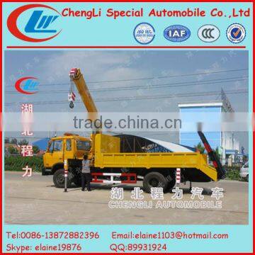 Dongfeng Flatbed Truck Mounted Crane photo-3