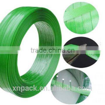 High Tensile high visibility Strength Green PET Strapping