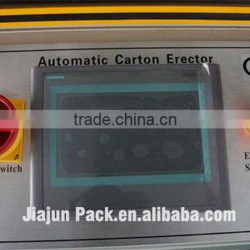 High Performance Carton Erecting Bottom Sealer Case Erector With SIEMEMSN Control photo-3