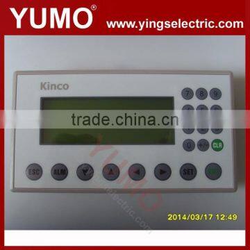 Kinco 4.3"STN Single Color HMI Text MD224L 192 X 64 20 Keys Programming Cable Software Text Panel HMI